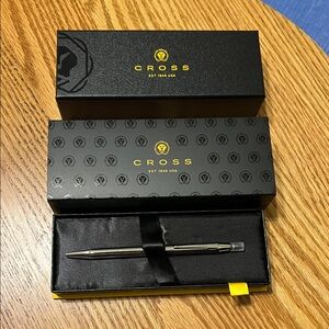 Cross Click Lustrous Chrome Silver tone Ballpoint Pen